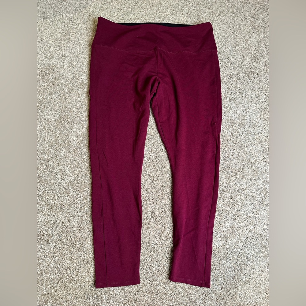 Lysse Burgundy Leggings‎ Size 3X